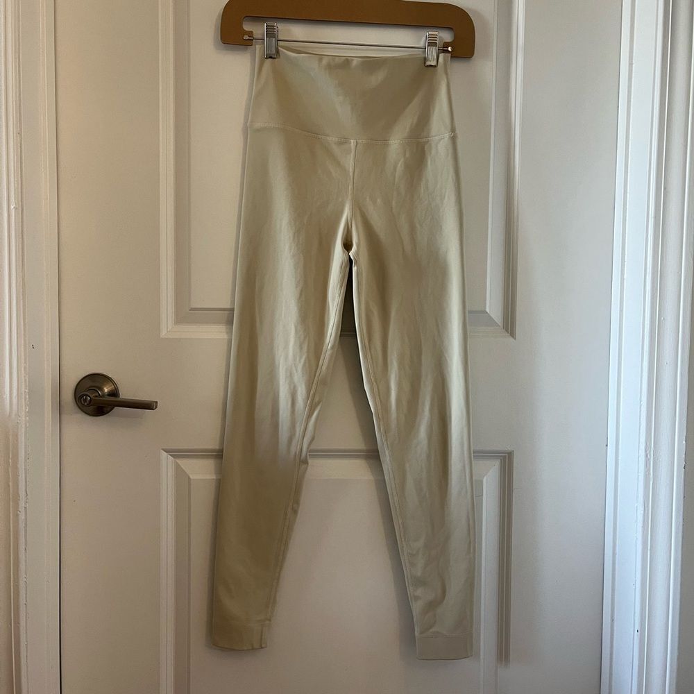 SET Active luxform cream leggings- Small
